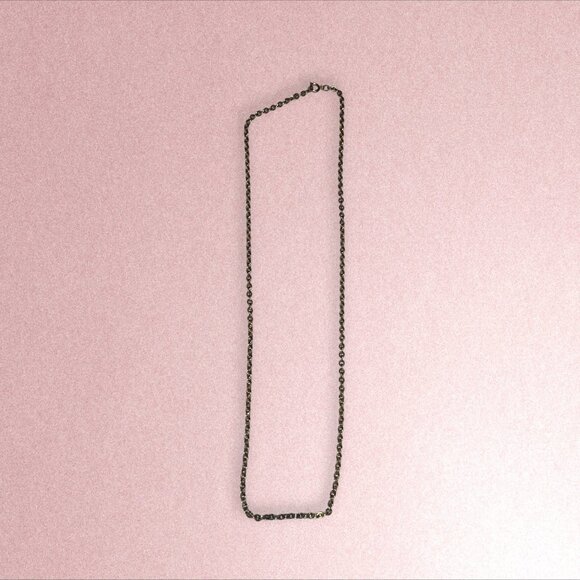 Vintage Gold-Tone Twisted Chain Necklace With Lobster Clasp Closure Elegant Desi - Picture 4 of 4